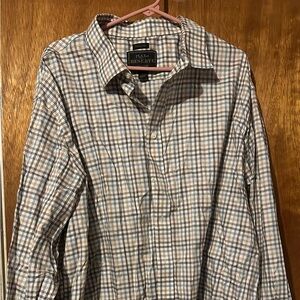 Men’s Jos A Bank Reserve Long Sleeve Button Down Shirt Size 3X